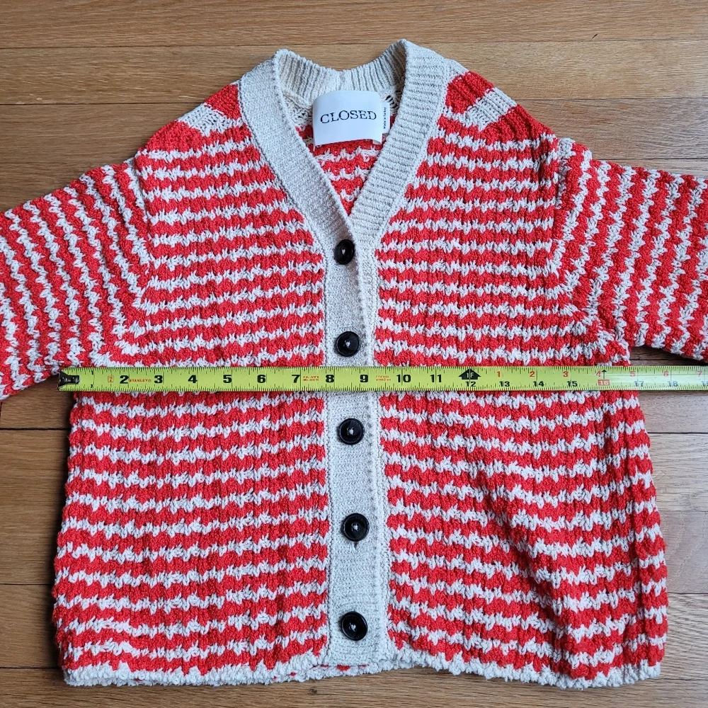 Worn Once! Closed Crochet Cardigan Arabiata - Picture 13 of 16